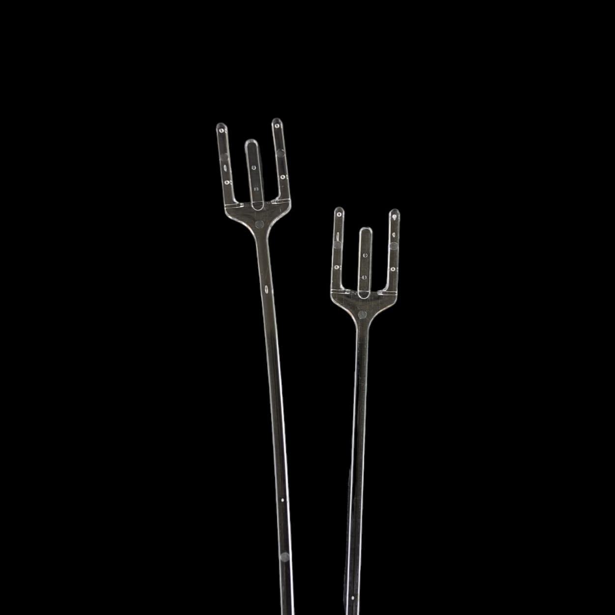 Plastic card holders for flower bouquets set of 80 Durable clear card holders for floral arrangements Florist card holders for message cards Transparent plastic card holders for flowers Bouquet card holders for florists