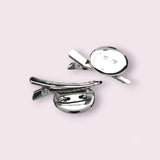 Metal hair clips set of 50 Durable metal hair clips Strong grip hair styling clips Professional hair clips for styling Versatile metal hair accessories