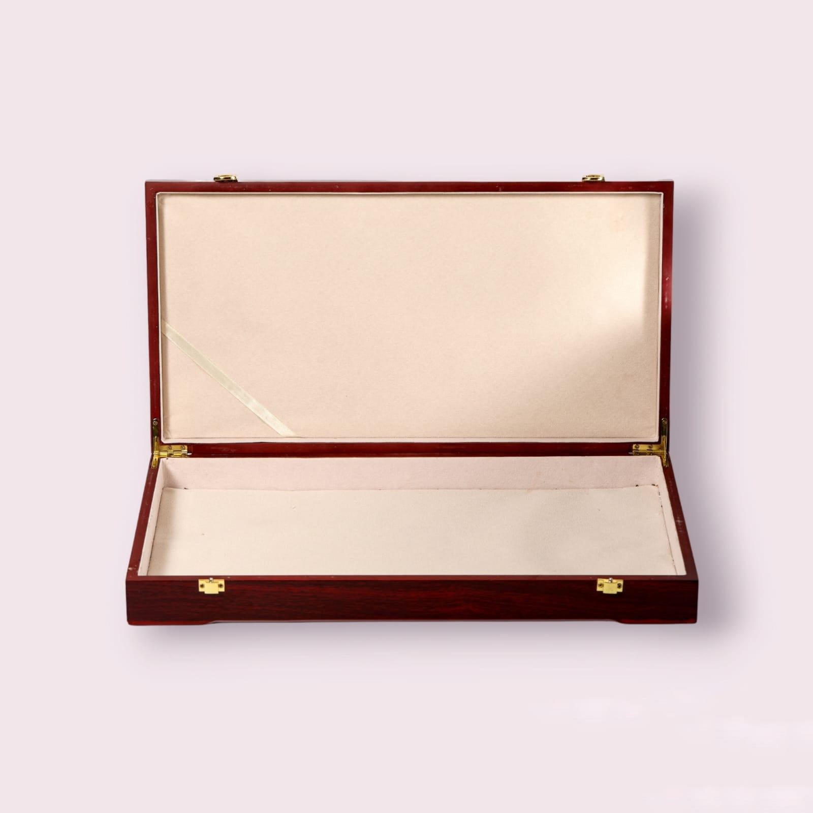 Luxury Wooden Perfume Gift Box with Brass Latches