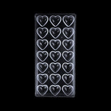 heart shape chocolate mould, PVC chocolate moulds, heart-shaped candy mould, chocolate mould tray, heart chocolate making