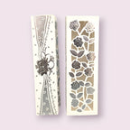 Flower Pattern Rectangle Gift Box Silver(12pc) | Elegant Gift Packaging