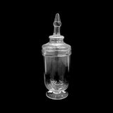 Apothecary Jar Glass with Lids 11x20cm | Elegant Storage Solution