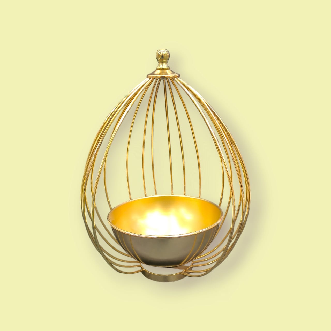 Gold Vase - 1 pc
