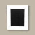 لوح خشبي أبيض مربع أسود 30×35 سم | سبورة طباشيرية متعددة الاستخدامات للمنزل والمناسبات
