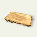 rectangle wooden slice, rustic wood decor, natural wood slice, wooden craft slice, DIY wood slice, wooden centerpiece slice
