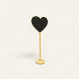 mini heart shape blackboard, small heart-shaped chalkboard, blackboard with support easels, cute blackboard decor, mini heart blackboard, tiny decorative blackboard