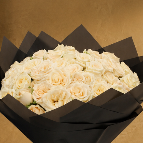 Premium 25-Piece Baby Rose Hand Bouquet | Elegant Floral Gift