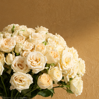 Premium 25-Piece Baby Rose Vase Bouquet | Elegant Floral Arrangement