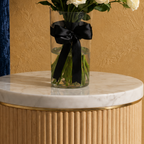 Premium 25-Piece Baby Rose Vase Bouquet | Elegant Floral Arrangement