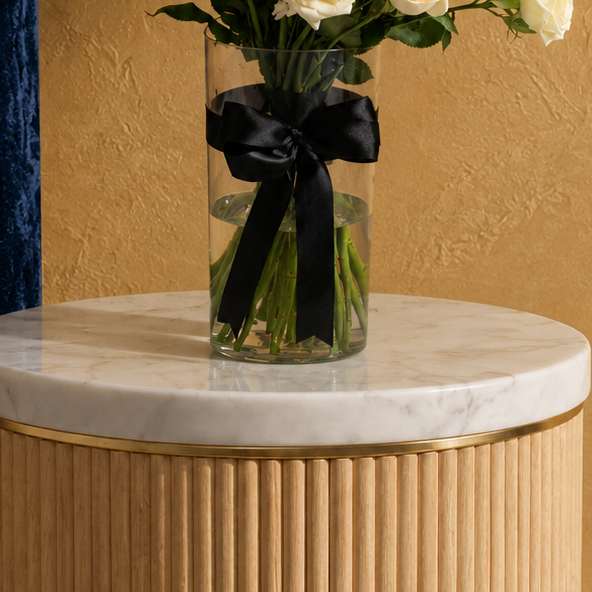 Premium 25-Piece Baby Rose Vase Bouquet | Elegant Floral Arrangement