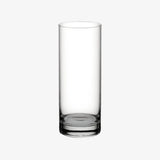 Cylinder Glass Vase 10 x 20 cm | Clear Floral Display Vase