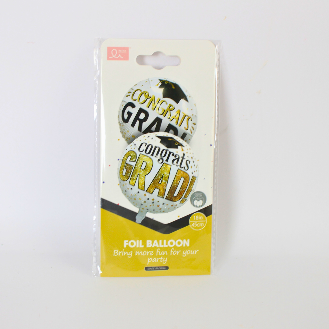 Congrats Graduation Foil Balloon 18in | Graduation Party Decorations