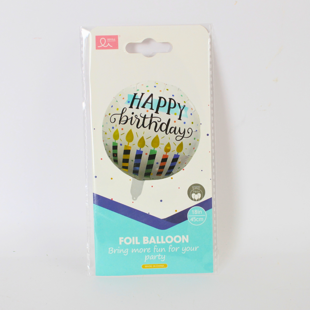 Happy Birthday Foil Balloon 18in | Birthday Party Decorations