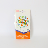 Happy Birthday Foil Balloon 18in | Birthday Party Decorations
