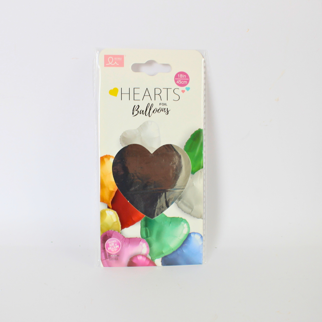 18-Inch Heart-Shaped Foil Balloon | Valentine’s Day & Romantic Party Décor