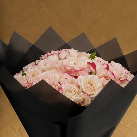 Premium 25-Piece Baby Rose Hand Bouquet | Elegant Floral Gift