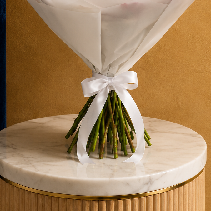 Luxurious 50-Piece Baby Rose Bouquet for Special Occasions