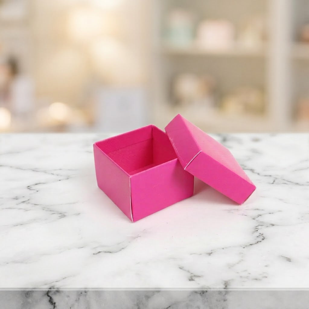 Small Paper Chocolate Boxes 4.5x4.5x3cm | 12 Pc Gift Pack