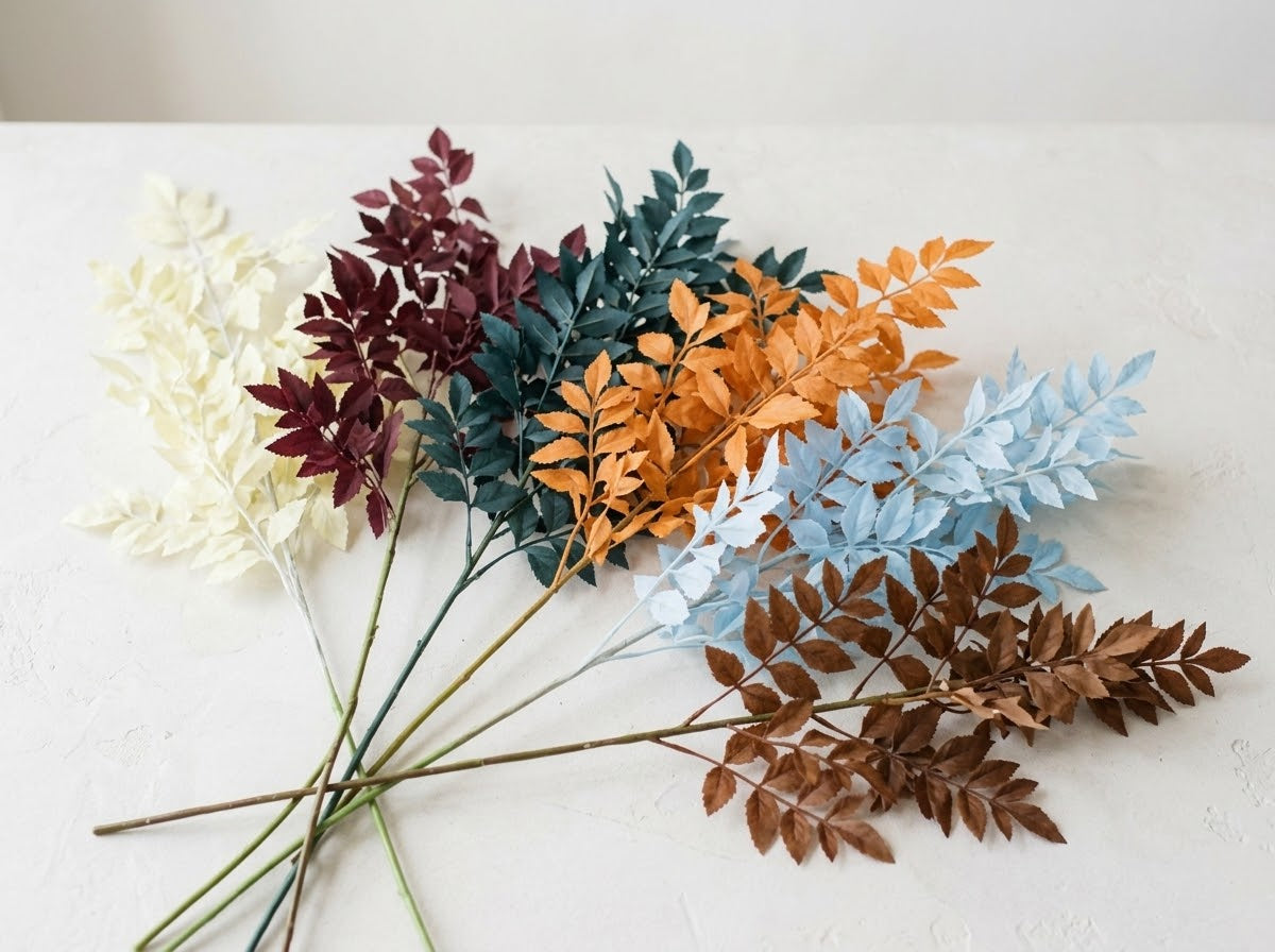 Artificial European Ash Stick Leaf | Realistic Decorative Foliage