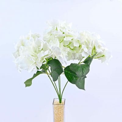 artificial hydrangea flower