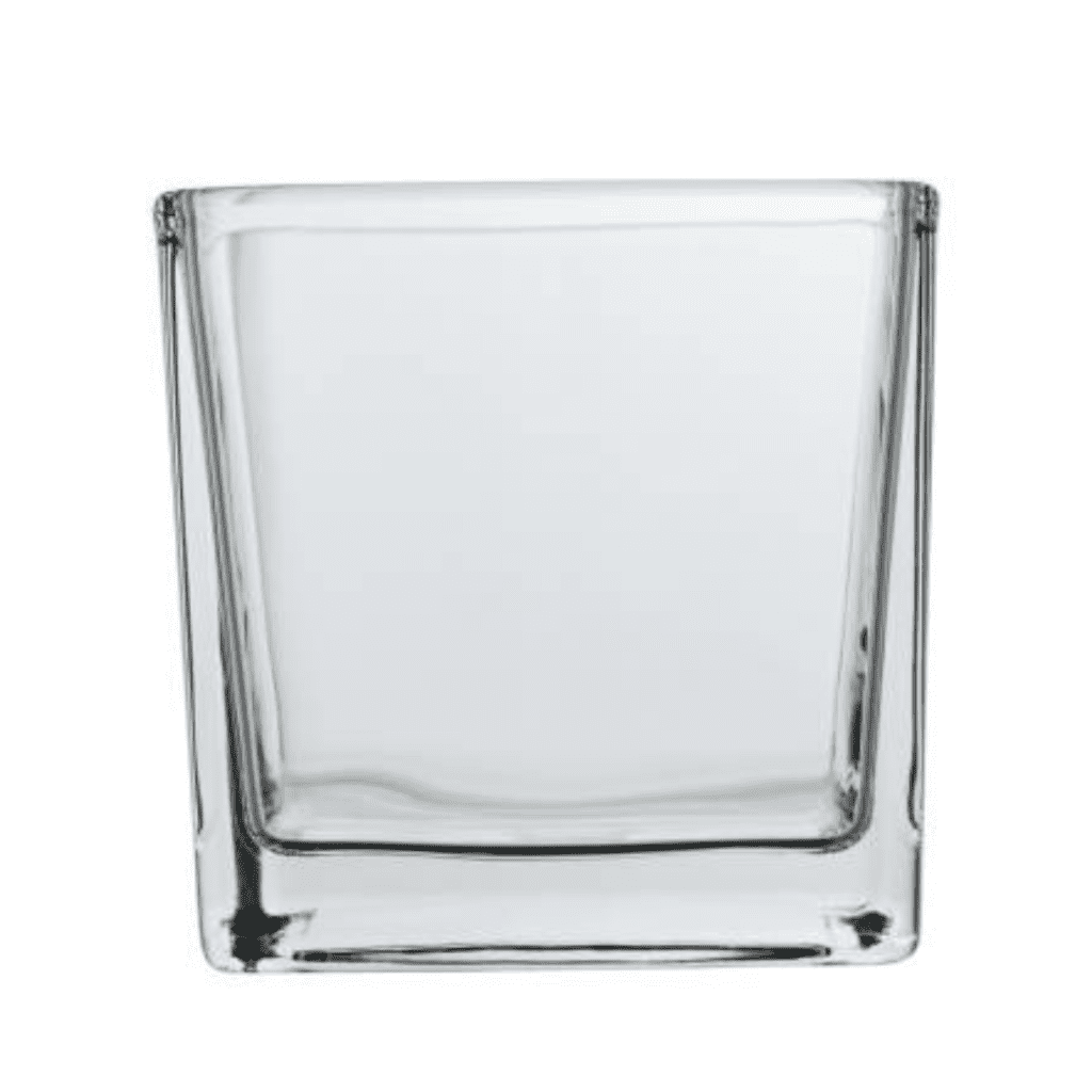 Square Glass Vase