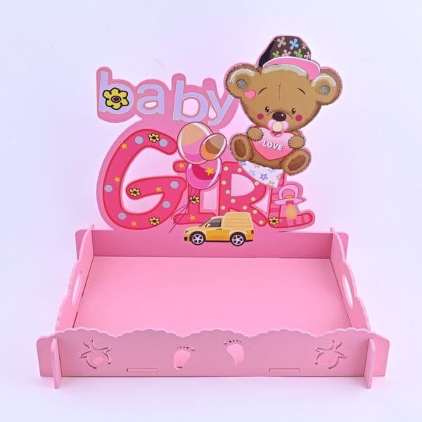 baby shower gift chocolate tray