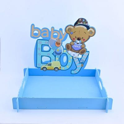 baby shower gift chocolate tray for arrangement