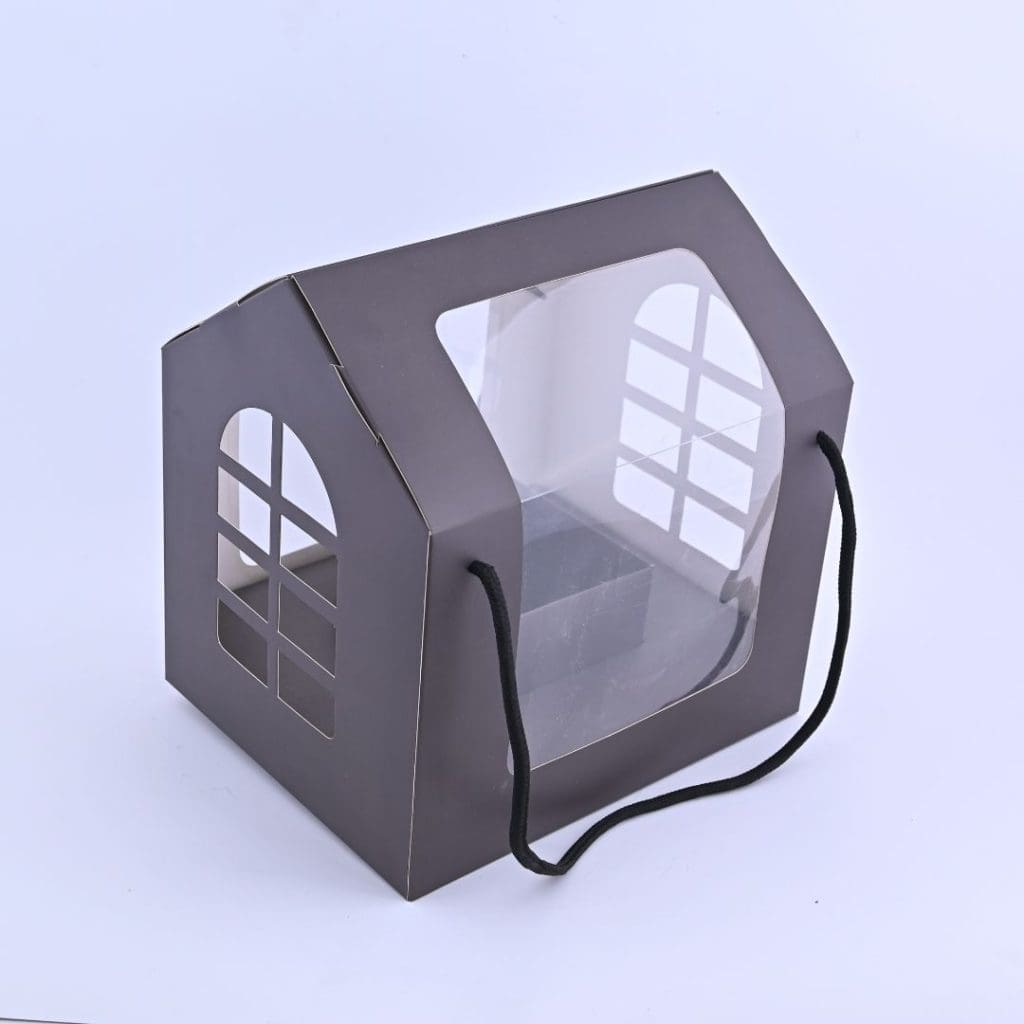 house shaped gift box