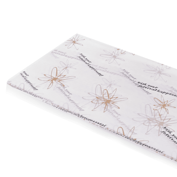 flower gift wrapping paper