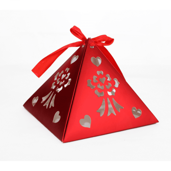 Pyramid Box for Wedding Favor Party Favor Boxes - Image 5