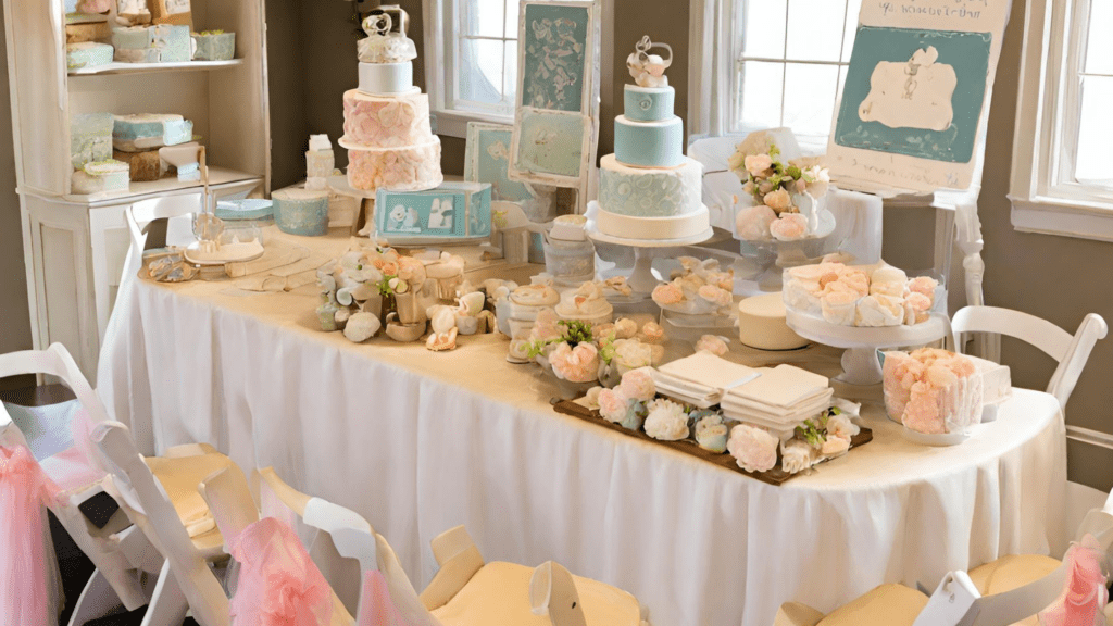 baby shower table centrpieces