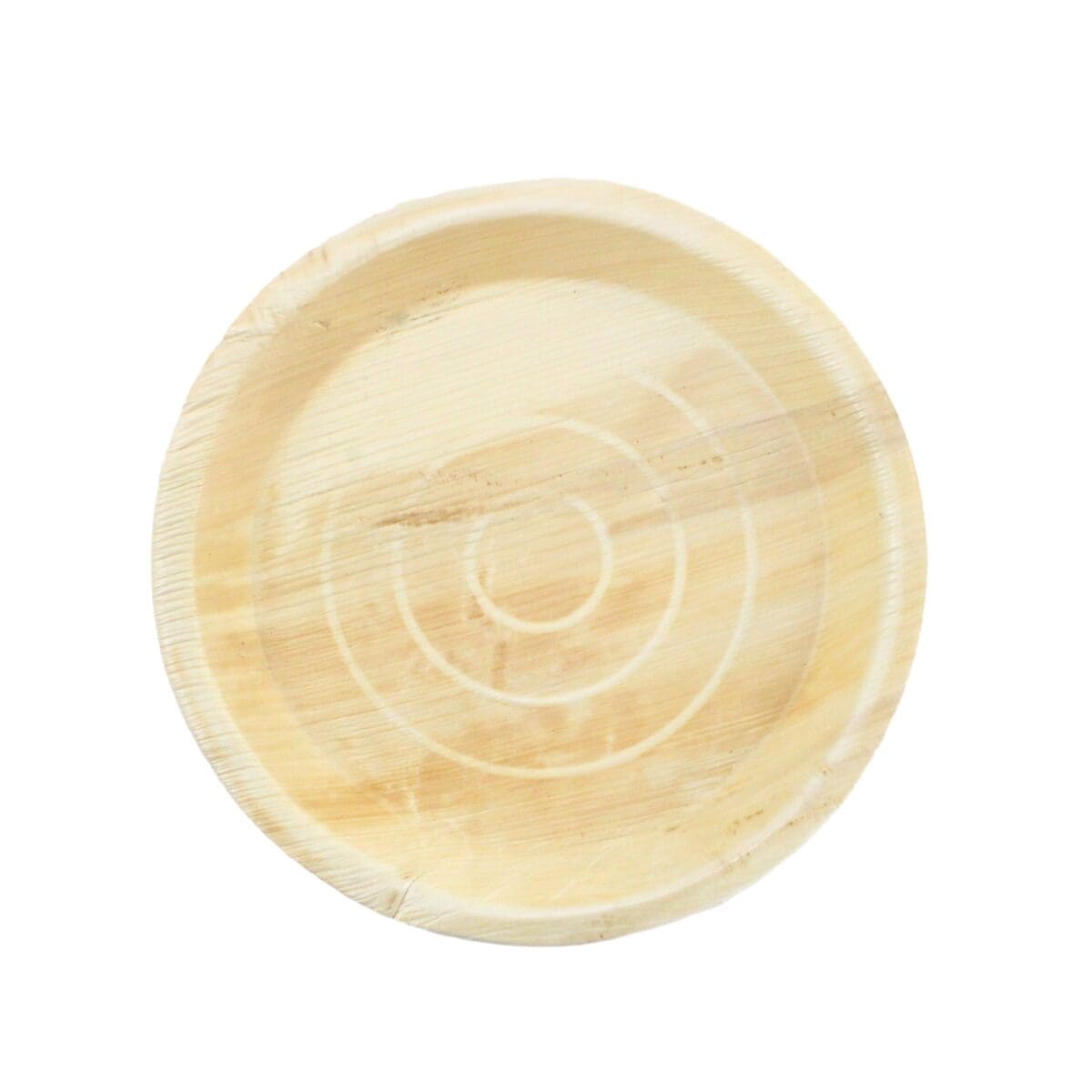 areca leaf plate round
