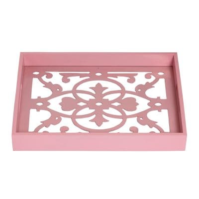 rectangle wood tray