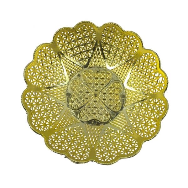 Charming Plastic Decorative Bowl - Ideal Gift for Ramadan & Wedding Celebrations, Small and Affordable. - Image 2