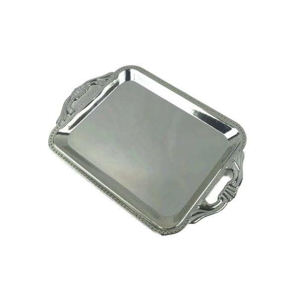 Miniature Gold & Silver Serving Tray Set - 12pcs, Perfect for Wedding Favors & Decor - Image 4