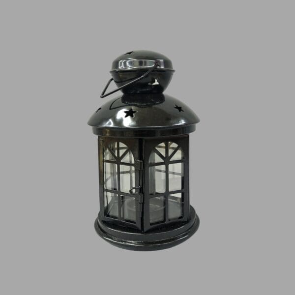 Vintage metal tealight lantern