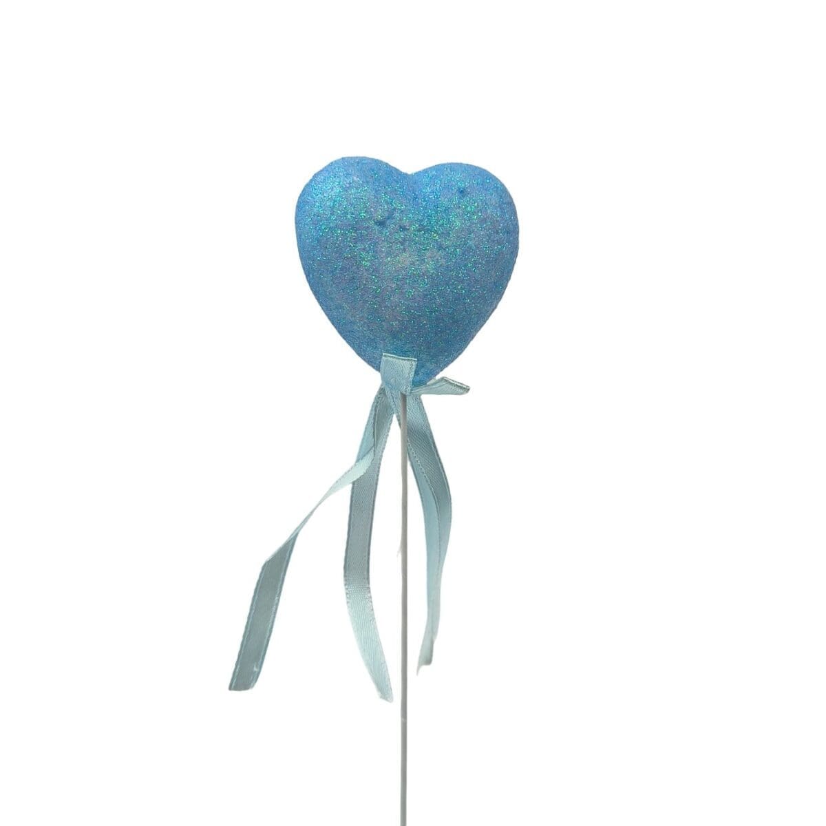 Glitter Heart Stick Decoration
Sparkling Heart Decoration on Stick
Heart Stick Decoration for Floral Arrangements