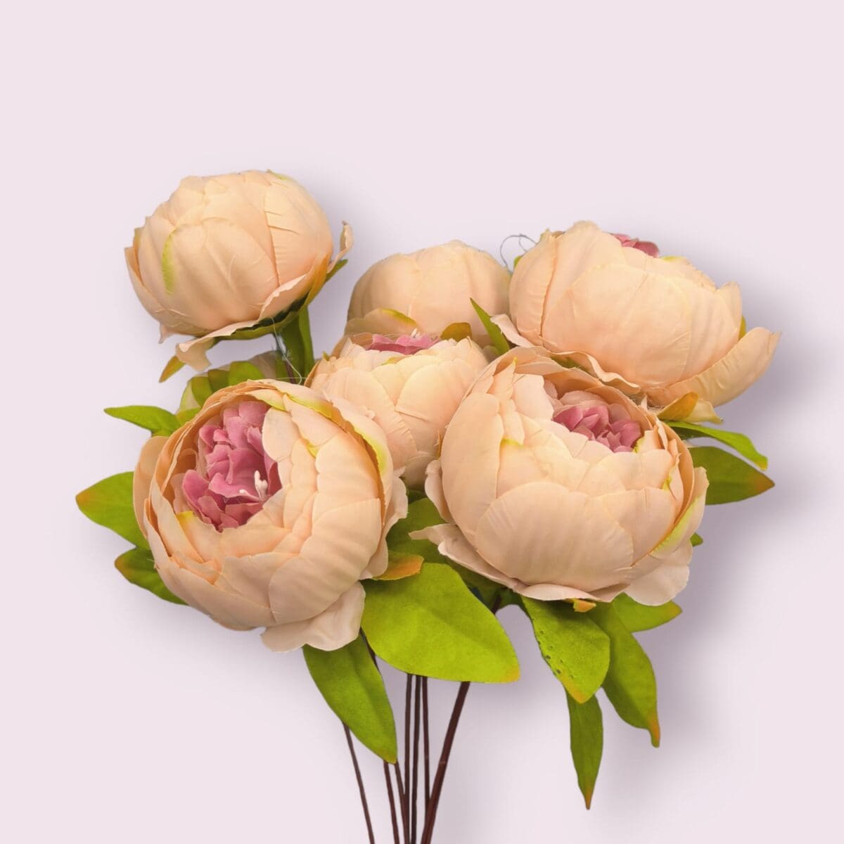 Realistic artificial peony flowers Silk peony flowers in a vase Artificial peonies for home decor Vibrant artificial peony bouquet Close-up of artificial peony flower Decorative faux peony flowers Artificial peonies for wedding arrangements Maintenance-free peony flowers Lifelike artificial peonies Assorted colors of artificial peony flowers