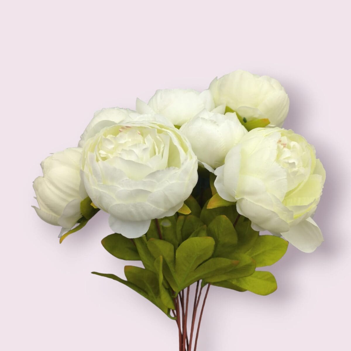 Realistic artificial peony flowers Silk peony flowers in a vase Artificial peonies for home decor Vibrant artificial peony bouquet Close-up of artificial peony flower Decorative faux peony flowers Artificial peonies for wedding arrangements Maintenance-free peony flowers Lifelike artificial peonies Assorted colors of artificial peony flowers