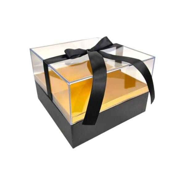 acrylic square flower gift box, transparent flower box, square acrylic gift box, elegant flower packaging