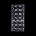 heart shape chocolate mould, PVC chocolate moulds, heart-shaped candy mould, chocolate mould tray, heart chocolate making