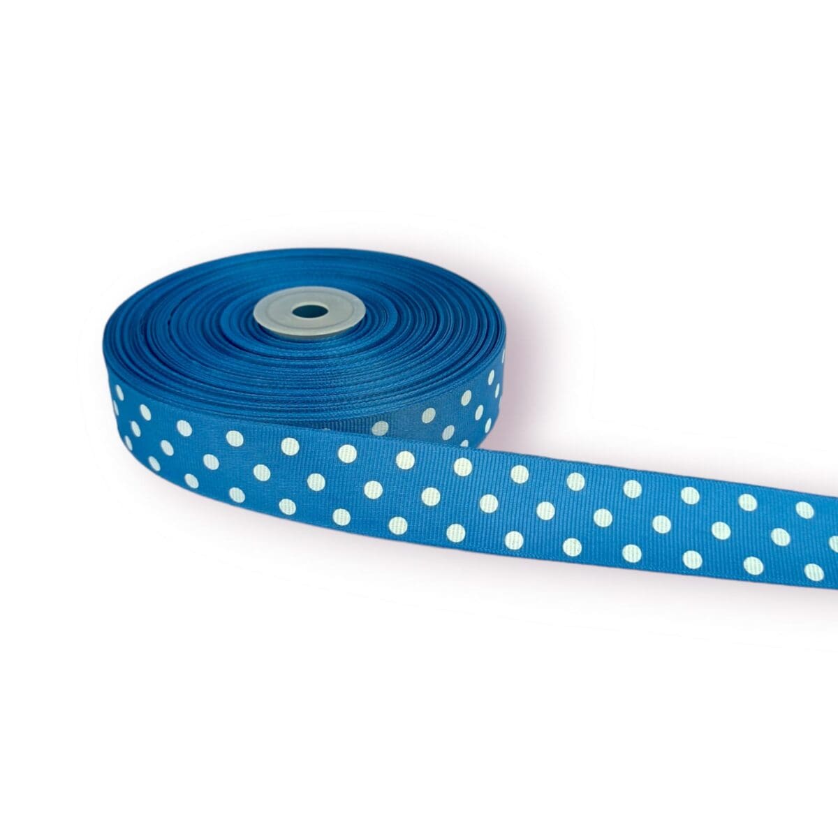 polka dot grosgrain ribbon, 1 inch ribbon, 50 yard ribbon, crafting ribbon, gift wrapping ribbon, decorative ribbon