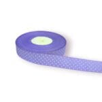 polka dot grosgrain ribbon, small polka dot ribbon, 1 inch ribbon, 50 yard ribbon, crafting ribbon, gift wrapping ribbon, decorative ribbon