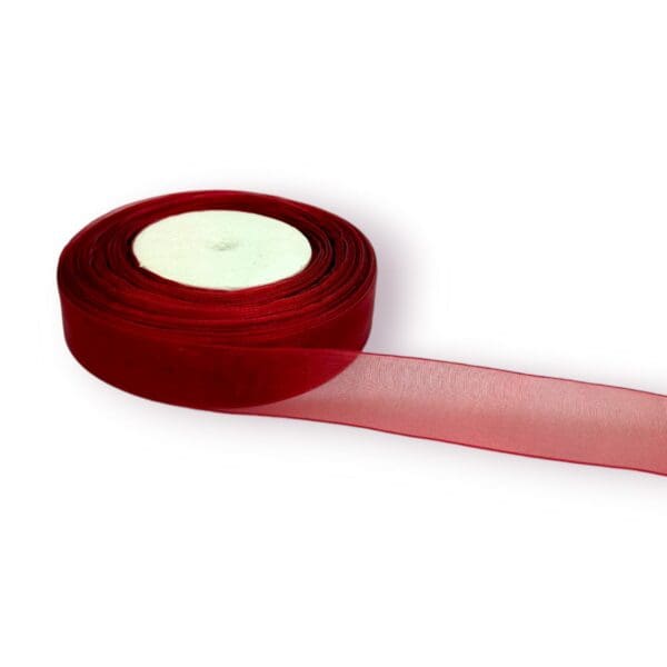 organza ribbon, 1-inch ribbon, 50-yard ribbon, wedding decorations ribbon, craft ribbon, gift wrapping ribbon