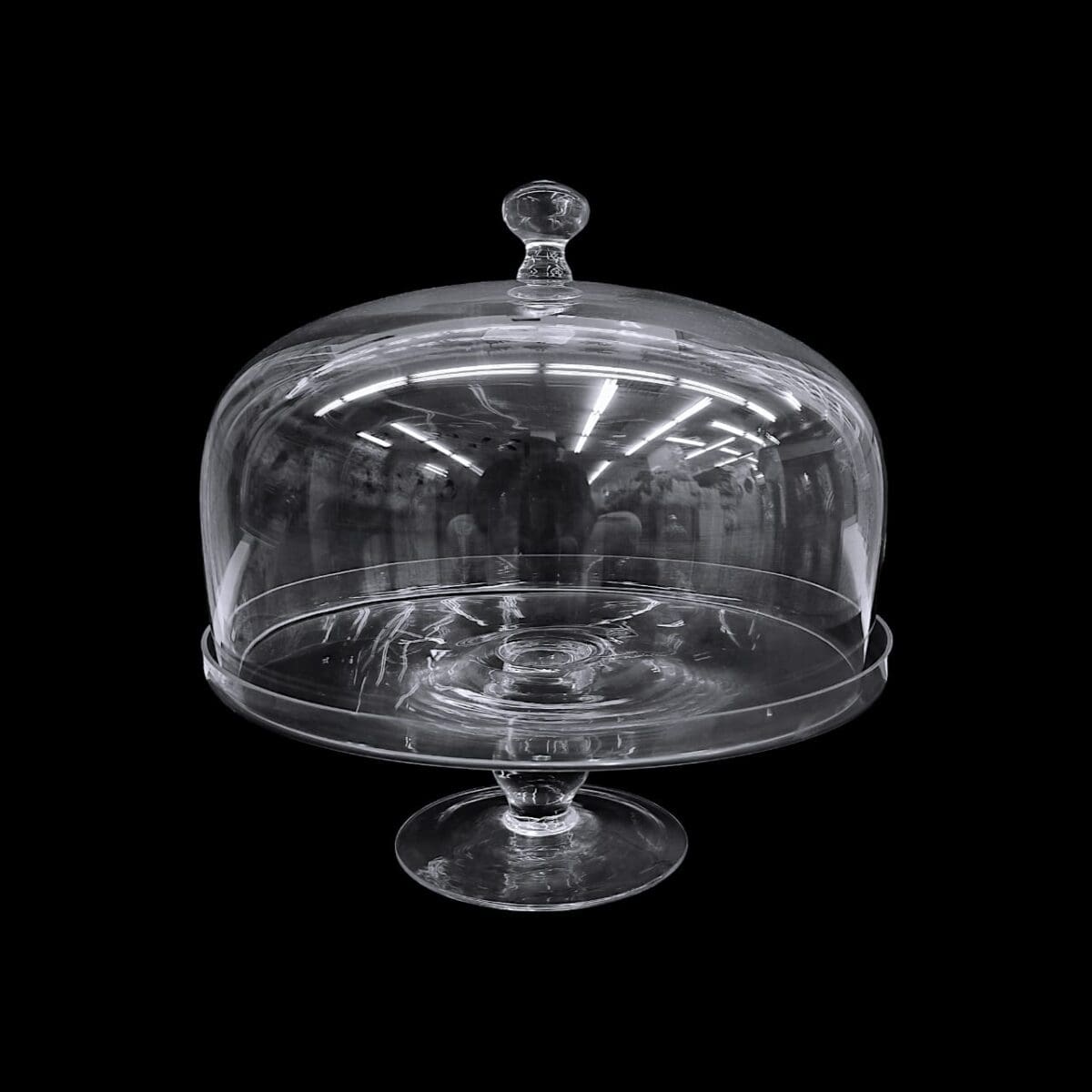 ake glass with stand, glass cake stand with lid, 30x28cm cake stand, glass cake dome, dessert display, cake presentation