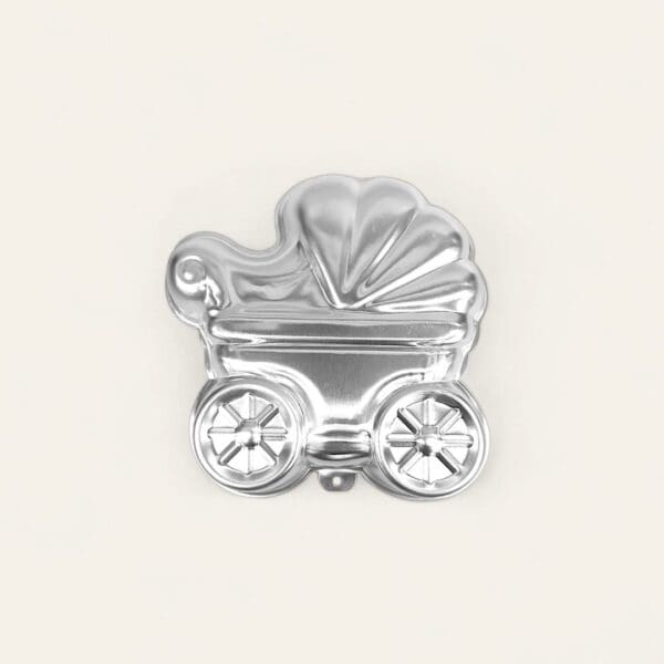 Baby buggy cake pan, aluminium cake mould, non-stick baby carriage pan, themed cake mould, stroller-shaped baking pan