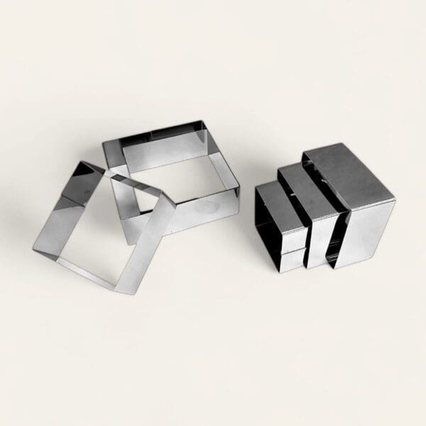 Stainless Steel Square Cake Tin, Square Cake Tins, Baking Pans, Cake Pans, Tiered Cake Pans, Kitchen Baking Tools