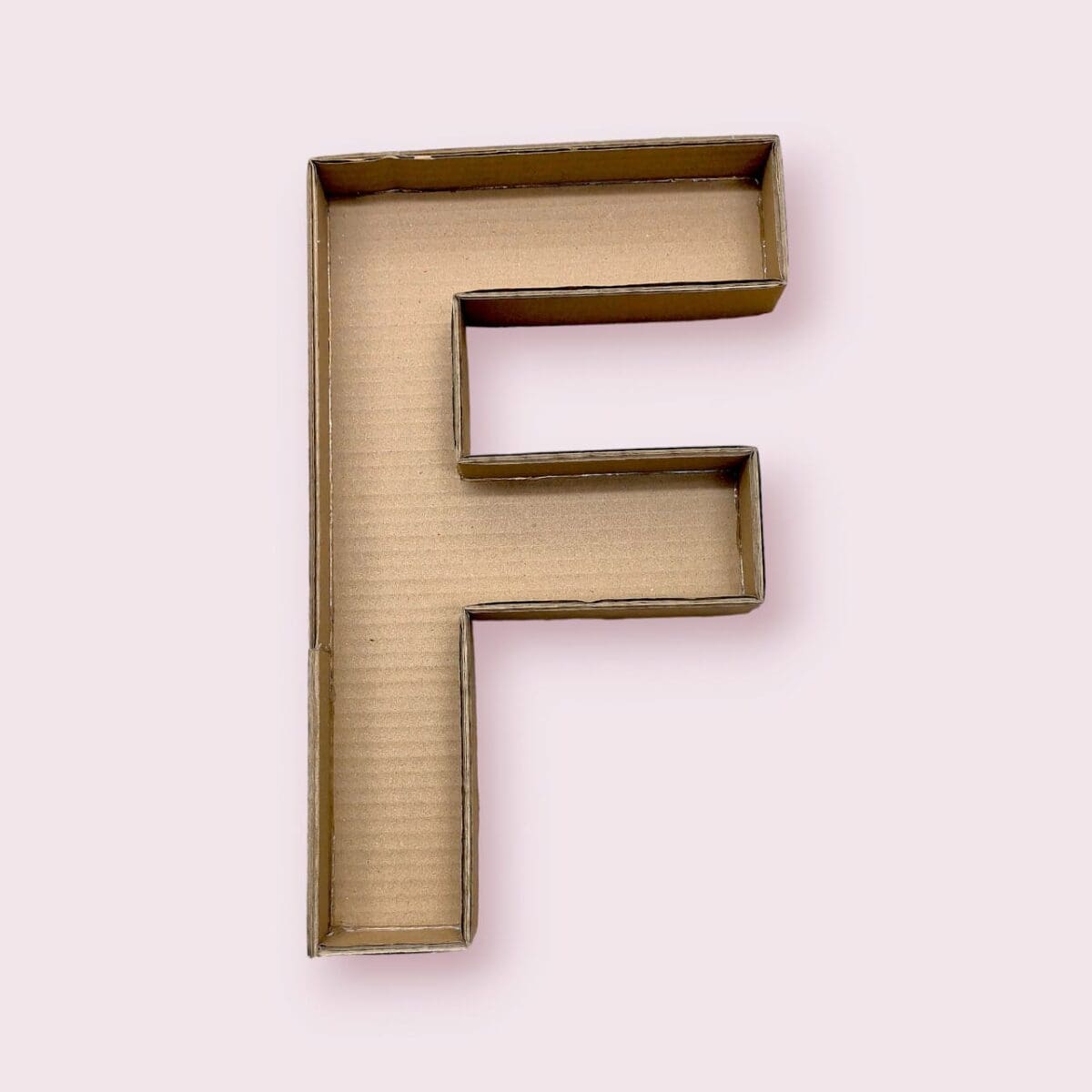 handmade cardboard letters, A to Z cardboard letters, 25x40cm cardboard letters, DIY cardboard letters, customizable cardboard letters, decorative cardboard letters