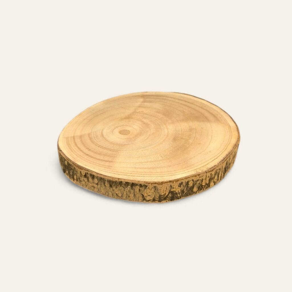 round wooden slice, rustic wood decor, natural wood slice, wooden craft slice, DIY wood slice, wooden centerpiece slice