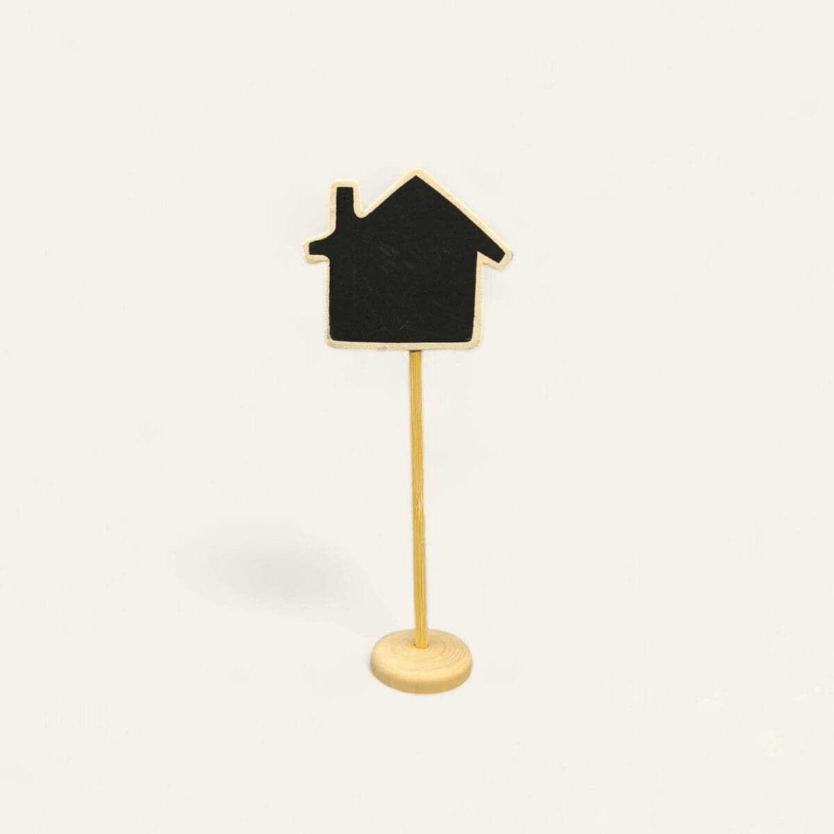 mini house shape blackboard, small house-shaped chalkboard, blackboard with support easels, cute blackboard decor, mini house blackboard, charming small blackboard